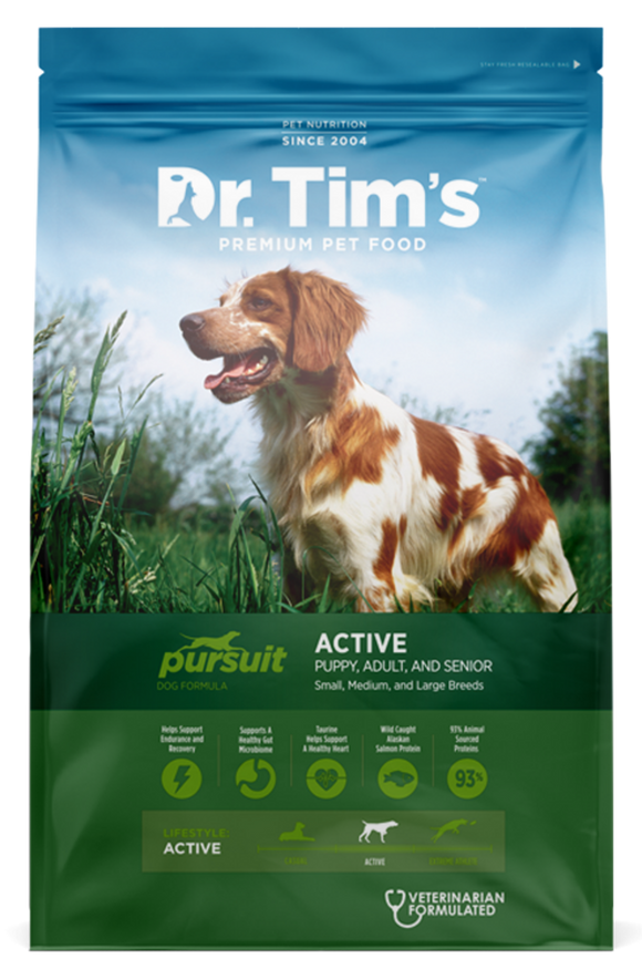 Dr. Tim's Pursuit Active Dry Dog Food