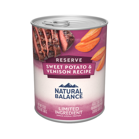 Natural Balance L.I.D. Limited Ingredient Diets Sweet Potato & Venison Canned Dog Food