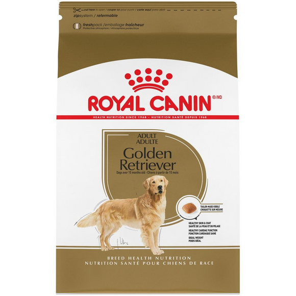 Royal Canin Breed Health Nutrition Golden Retriever Adult Dry Dog Food