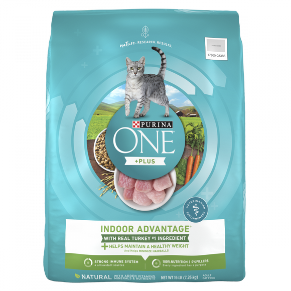 Purina ONE Indoor Advantage Hairball & Healthy Weight Formula Dry Cat Food