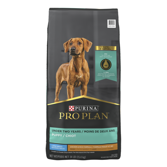 Purina Pro Plan Puppy Large Breed Chicken & Rice Formula