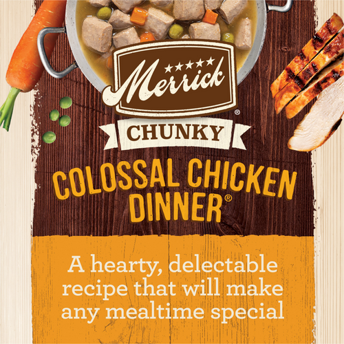 Merrick Grain Free Chunky Colossal Chicken Dinner Canned Dog Food