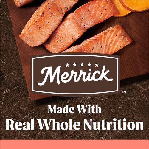 Merrick Premium Grain Free Dry Adult Dog Food Wholesome And Natural Kibble With Real Salmon And Sweet Potato