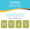 Solid Gold Wild Heart Adult Quail, Chickpeas and Pumpkin Recipe Dry Dog Food