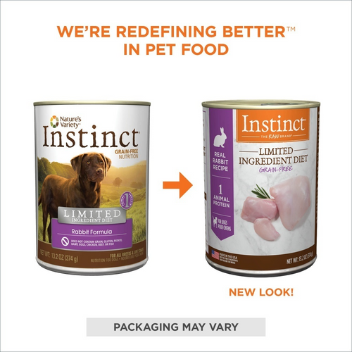 Instinct Grain Free LID Rabbit Canned Dog Food