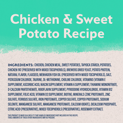 Natural Balance Limited Ingredient Grain Free Chicken & Sweet Potato Recipe Dry Dog Food