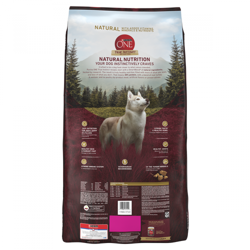 Purina ONE SmartBlend True Instinct Turkey & Venison Dry Dog Food