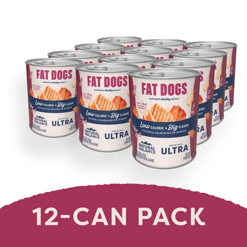 Natural Balance Fat Dogs Targeted Nutrition Chicken & Salmon Formula Wet Dog Food