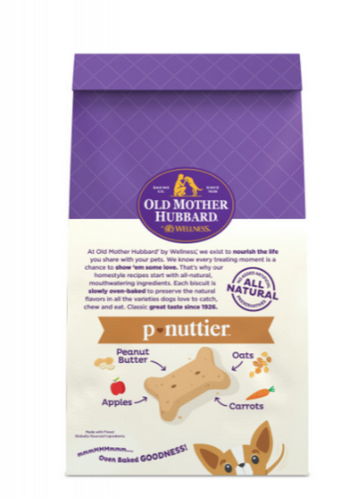 Old Mother Hubbard Crunchy Classic Natural P-Nuttier Mini Biscuits Dog Treats