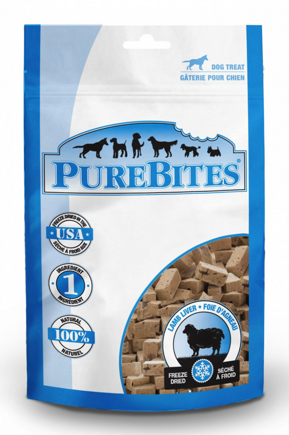 PureBites Lamb Freeze Dried Raw Dog Treats