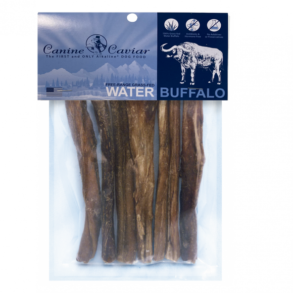 Canine Caviar Buffalo Bully Stix Dog Treats