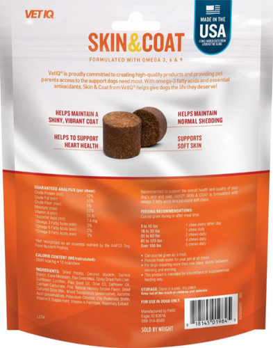 VetIQ Skin & Coat Soft Chews