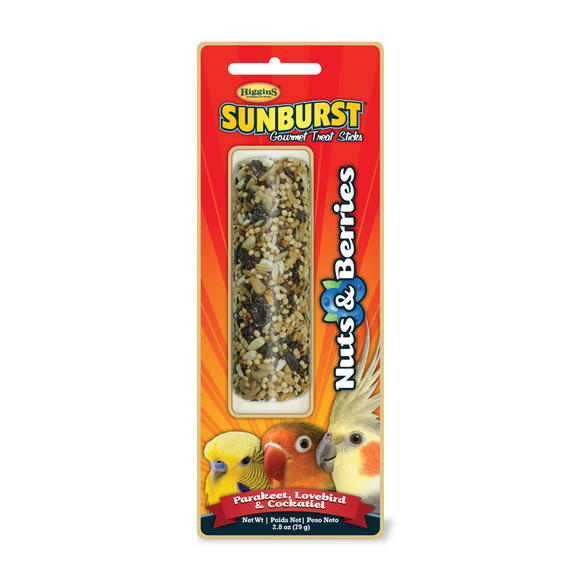 Higgins Sunburst Gourmet Treat Sticks Nuts & Berries