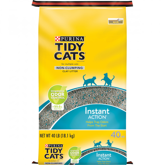 Tidy Cats Non Clumping Instant Action Immediate Odor Control Cat Litter