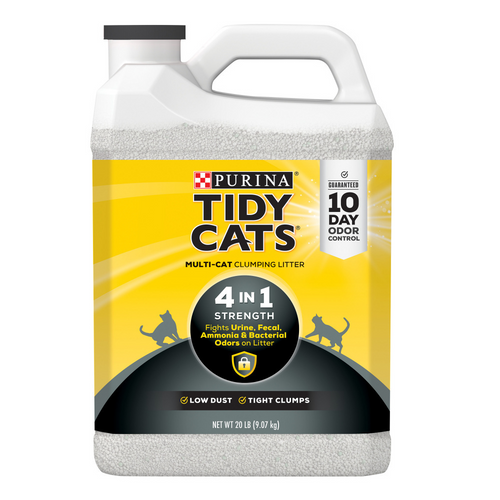 Tidy Cats 4-in-1 Strength Clumping Cat Litter