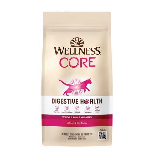 Wellness Core Digestive Health Salmon Recipe Dry Cat Food