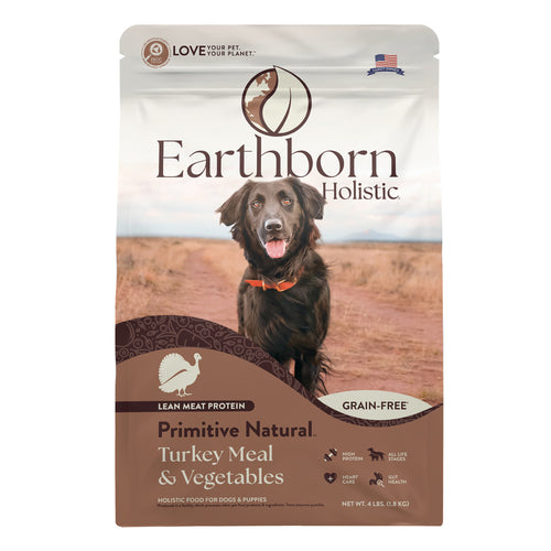 Earthborn Holistic Primitive Natural Turkey Meal & Vegetables Grain Free Dry Dog Food