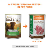 Instinct Grain Free LID Lamb Canned Dog Food