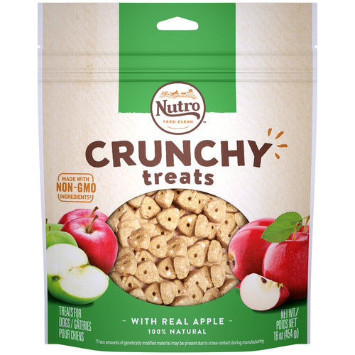 Nutro Crunchy Treats with Real Apple Dog Treats