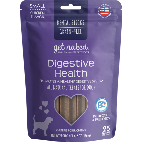 N-Bone Get Naked Grain Free Digestive Health Dental Chew Dog Treats