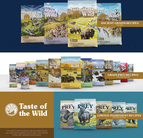 Taste of the Wild Ancient Stream with Ancient Grains Dry Dog Food