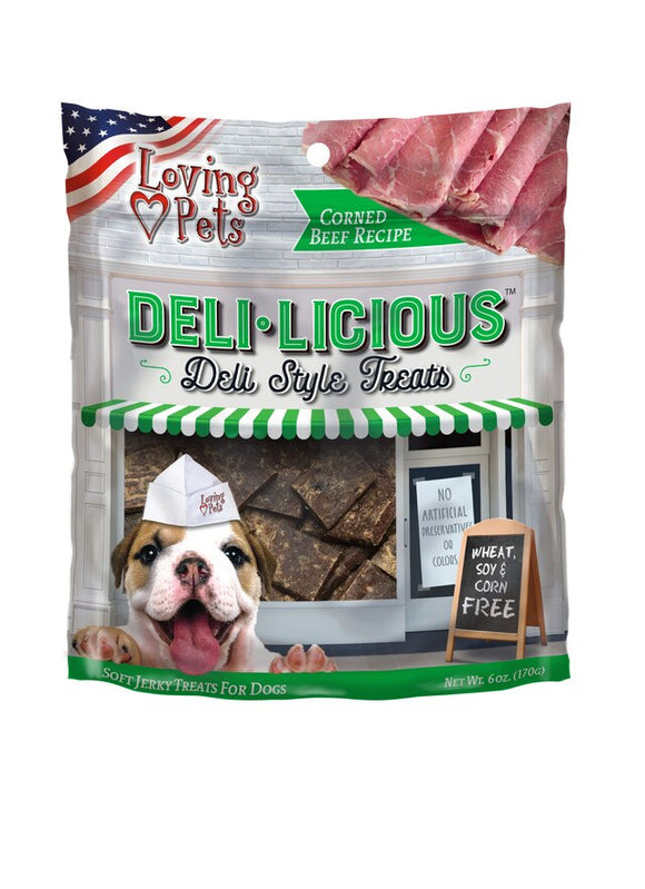 Loving Pets Deli-licious Corned Beef Recipe Dog Treats