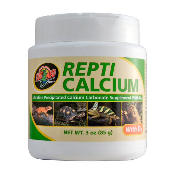 Zoo Med Repti Calcium with D3 Supplement for Reptiles & Amphibians